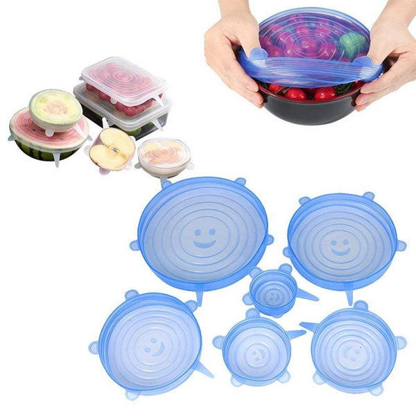 Smart Silicone Stretch Lids - Scope Kitchen