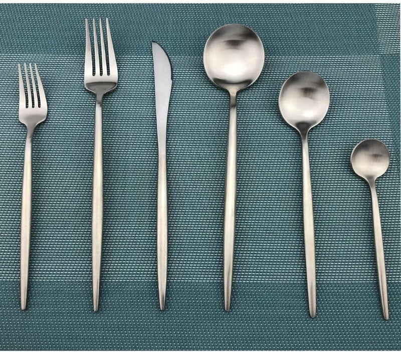36 Pcs Minimalist Flatware - Scope Kitchen