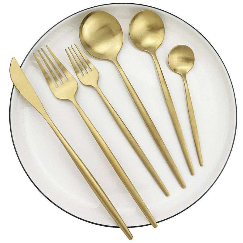 36 Pcs Minimalist Flatware - Scope Kitchen