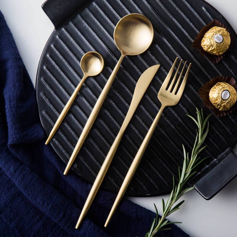 24 Teile Minimalistisches Besteck